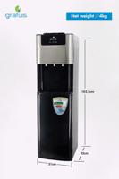 Gratus bottom loading free standing Hot & Cold- Water Dispenser - GWDB413ACRCW