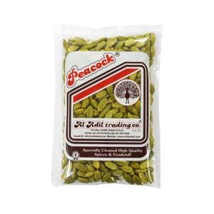 Peacock Green Cardamom Ot4 Flg (Big Size) 100gm