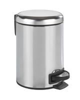 Wenko 3 Liter Stainless Steel Pedal Bin Leman