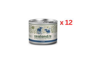 Zealandia Cat Wet Food Lamb Pate 185 gmx12