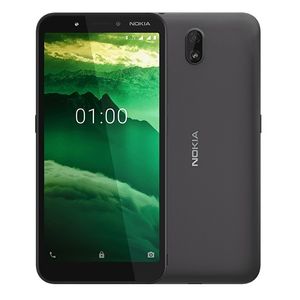 Nokia C1 Dual Sim, 1GB RAM, 16GB, Black
