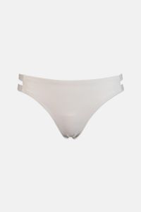 Womens Strappy Side Cheeky Bikini Bottom  White