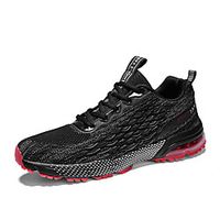 Men's Trainers Athletic Shoes Daily Outdoor Walking Shoes Mesh Red Blue Gray Fall Spring miniinthebox - thumbnail