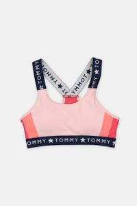 Kids Girls Padded Sports Bra  Crystal Rose
