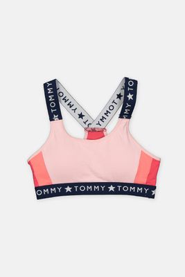 Kids Girls Padded Sports Bra  Crystal Rose