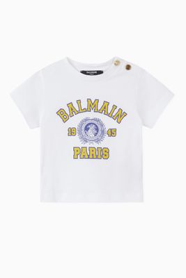 Logo T-Shirt in Cotton Logo T-Shirt in Cotton
