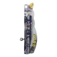 Swooosh Flowericious Flower Safe Cat Collar - Purple