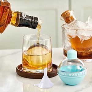 ice hockey mold bulb spherical ice cube ice grid whiskey household food-grade silicone frozen ice cube artifact Lightinthebox