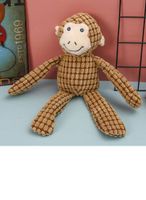 For Pet Plush Squeaky Flannel Animal Toy For Dog