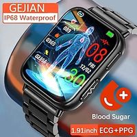 TK10 Smart Sport Watch Body Temperature Heart Rate ECG Monitoring Information Push Smart Bracelet Lightinthebox - thumbnail