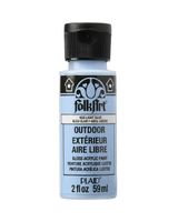 Folkart Outdoor Brush On Light Blue 2oz Acrylic Paint