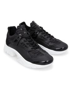 Sonic Lace-up Sneakers - Black / White