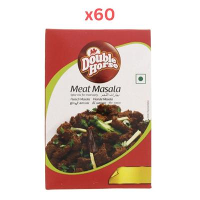 Double Horse Meat Masala 140gm Pack of 60
