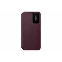 Samsung Galaxy S22+ Smart Clear View Cover, Burgundy