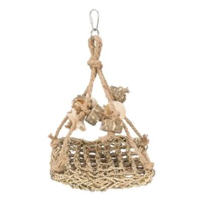 Trixie Sea Grass Swing For Birds & Small Pets - Brown 19X19Cm