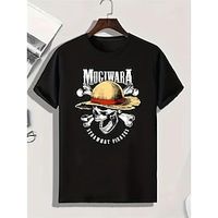 T-shirt Print Graphic T-shirt For Men's Women's Unisex Adults' Hot Stamping 100% Polyester Casual Daily miniinthebox