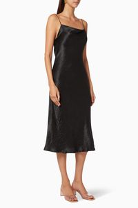 River Bed Bias Lace-Up Slip Dress