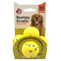 Fofos Ultra-durable Dog Ball Yellow (Pack of 3)