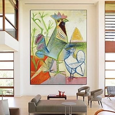 Pablo Picasso oil painting handmade The Cock of the Liberation painting handmade Pablo Picasso painting wall art picture for living room decoration artwork mordern Lightinthebox Pablo Picasso oil painting handmade The Cock of the Liberation painting handmade Pablo Picasso painting wall art picture for living room decoration artwork mordern Lightinthebox