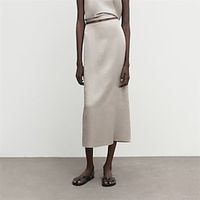Women's Skirt Long Skirt Midi Champagne Skirts Ruched Fashion Elegant Casual Street Daily S M L miniinthebox - thumbnail