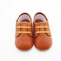 Boys' Girls' Flats Baby Shoes Lightweight First Walkers PU Casual / Daily Sporty Look Infants(0-9m) Daily Red Pink Black Spring Summer / Rubber miniinthebox - thumbnail