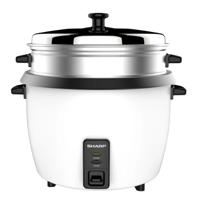 Sharp Rice Cooker 1.0L, White KS-H108G-W3