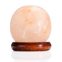 Air Purifier Rock Crystal Salt Lamp Night