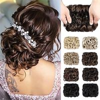 Messy Bun Hair Piece Chignon Scrunchie Easy Stretch Hairpieces Combs in Chignon Hairpieces for Women Lightinthebox