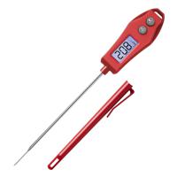 Etekcity EMT100 Digital Instant Read Meat Thermometer, 5"Long Probe, Red - thumbnail