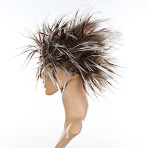 factory direct sales cosplay wig masquerade men and women exaggerated clown wig afro wig hedgehog hair Lightinthebox