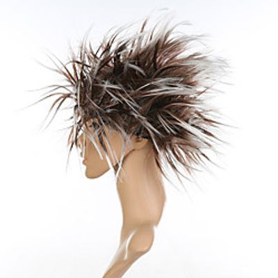 factory direct sales cosplay wig masquerade men and women exaggerated clown wig afro wig hedgehog hair Lightinthebox