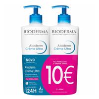 Bioderma Atoderm Ultra-Nourishing Cream Pack 2x500ml