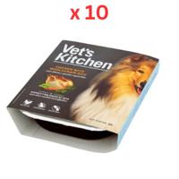 Vet's Kitchen Chicken with Wholegrain Rice Wet Dog Food 395G X 10
