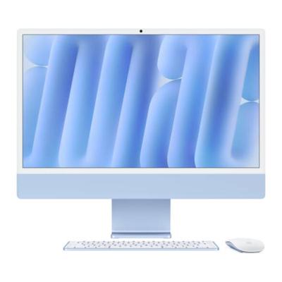 Apple iMac, 24 Inch Retina Nano-Textured Display, M4 Chip with 10-Core CPU, 10-Core GPU, 32GB RAM, 1TB SSD, English Keyboard, Blue, Z1K5000N3 (Apple Warranty)