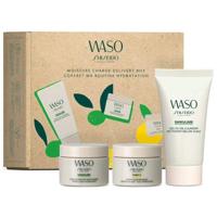 Shiseido Waso Moisture Charge Kit (W) Set Oil Cleanser 30Ml + Moisturizer 15Ml + Sleeping Mask 15Ml