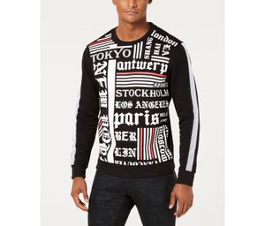 Mens Freestyle Graphic Sweatshirt  Black