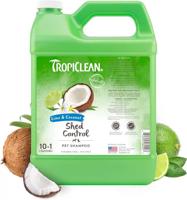 Tropi Clean Lime & Coconut Shed Control Shampoo For Pets, 1 gallon