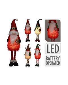 Koopman Gnome 79cm with LED Assorted 1 Piece