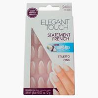 Elegant Touch Statement French 24-Piece Nails Set