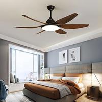 Ceiling Fans with Lights 137cm LED Stepless Dimming Ceiling Fan for Home with Remote Control Downrod Mount for Children's Room Living room Bedroom Lightinthebox - thumbnail