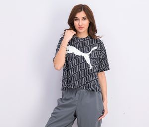 Womens Modern Sport Fashion T-Shirt  Black