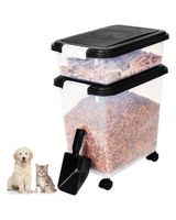 Homesmiths Pet Food Container with Spoon