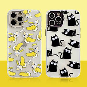 Phone Case For Apple Back Cover iPhone 12 iPhone 12 Pro Max iPhone 12 Pro Shockproof Dustproof Plating Cartoon TPU Lightinthebox