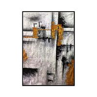 Oil Painting Handmade Hand Painted Wall Art Modern Abstract Style      Home Decoration Decor Rolled Canvas No Frame Unstretched Lightinthebox - thumbnail