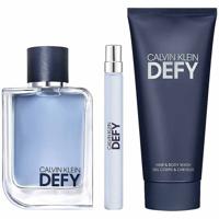 Calvin Klein Defy (M) Set Edt 100Ml + Edt 10Ml + Hair And Body Wash 100Ml - thumbnail