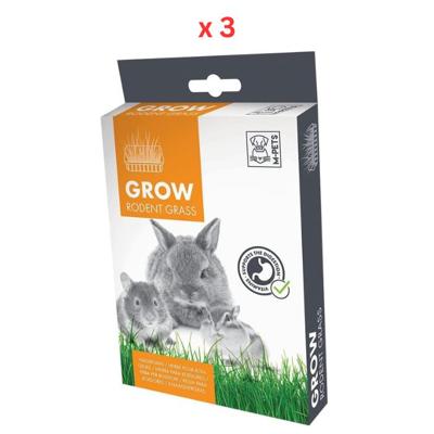 M-Pets Grow Rodent Grass Pack Of 3