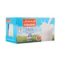 Al Mudhish Long Life Milk Full Cream 1 Ltr Pack of 12
