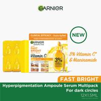 Garnier SkinActive Fast Bright Ampoule Serum - Set of 12