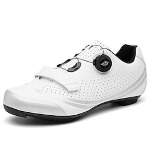 Adults' Hiking Shoes Peloton Shoes Breathable Cycling  Bike Black White Blue Men's Women's Cycling Shoes Lightinthebox