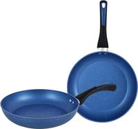 Prestige Endurance Speckled Long Lasting Non Stick Twin Pack Fry Pan, Blue, PR11560